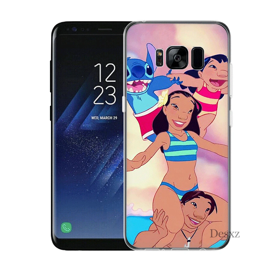 Чехол для телефона samsung S3 S4 S5 S6 S7 край S8 S9 S10E S10Plus Note 8 9 M10 M20 M30 M40 Лило и