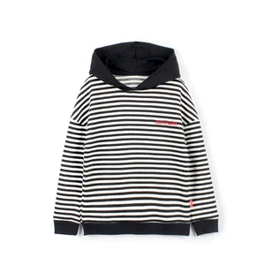 Новейшая модель; Полосатая Детская толстовка с принтом модная толстовка с капюшоном для маленьких мальчиков и девочек пуловер для детей 3, 5, 7, 9, От 10 до 12 лет детский уличный костюм толстовки с капюшоном