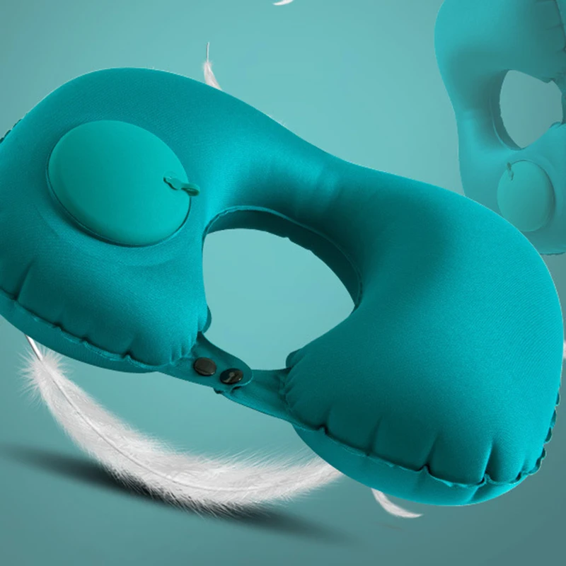 U Форма надувная подушка для шеи подголовник автомобиля воздушной подушки Шейная