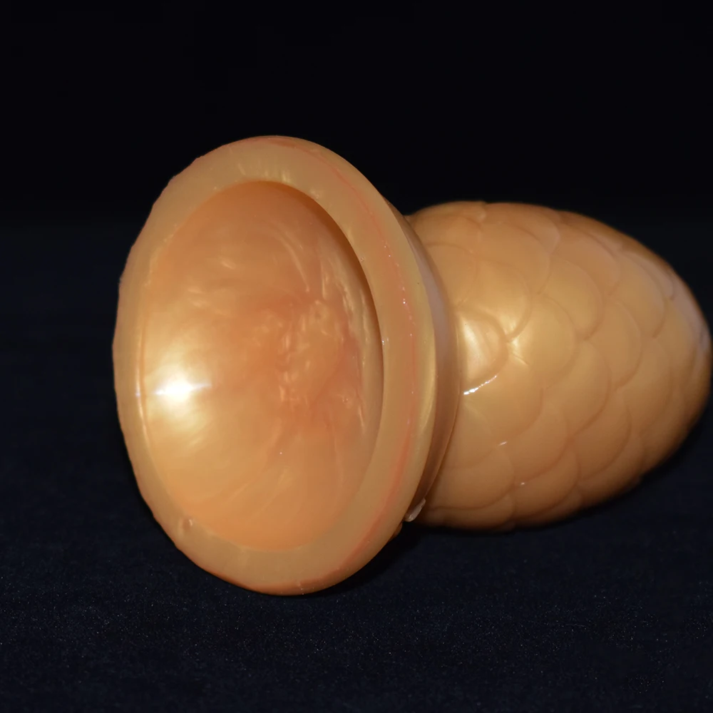 Анальная пробка NUUN fat pine cone силиконовая Реалистичная pinecone стимуляция точки G