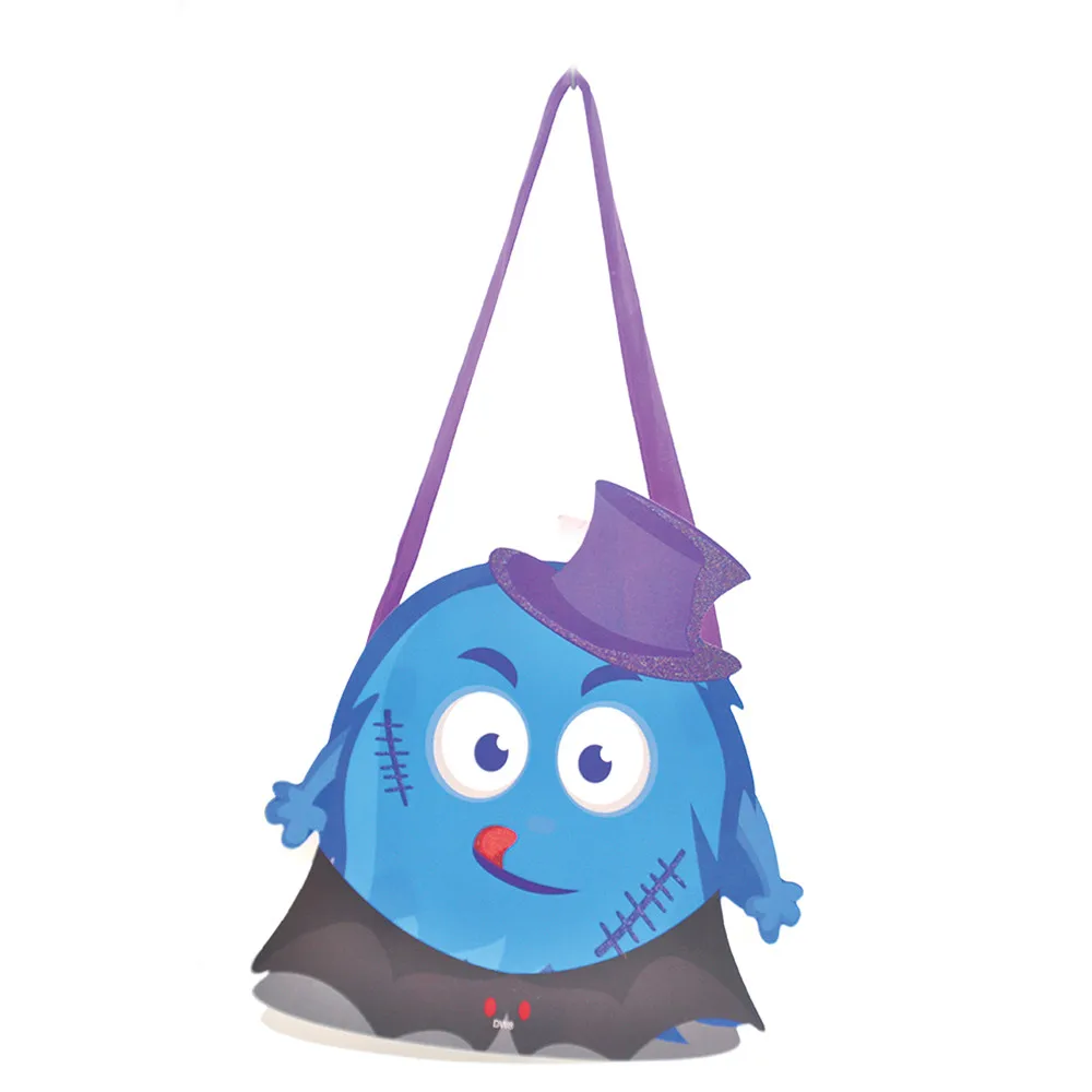 Хэллоуин трюк или сумка для угощений дети сахар Сумочка контейнер еды Тыква