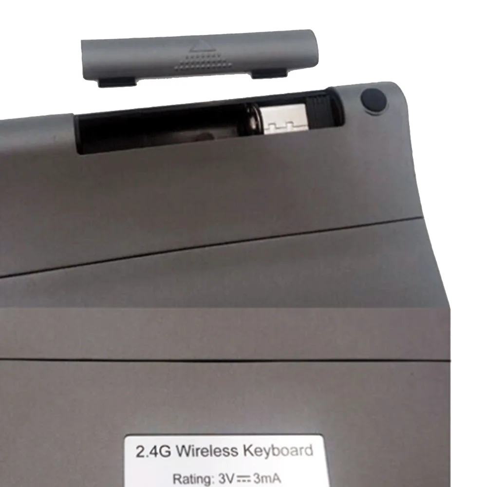 2 4G Беспроводная клавиатура с тачпадом и цифрами для Windows ПК ноутбука Ios pad Smart TV HTPC