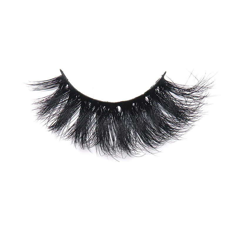 Mink Lashes 25MM 5D Mink Eyelashes 100% Cruelty Free Lashes Handmade Reusable Natural Eyelashes Popular False Lashes Makeup