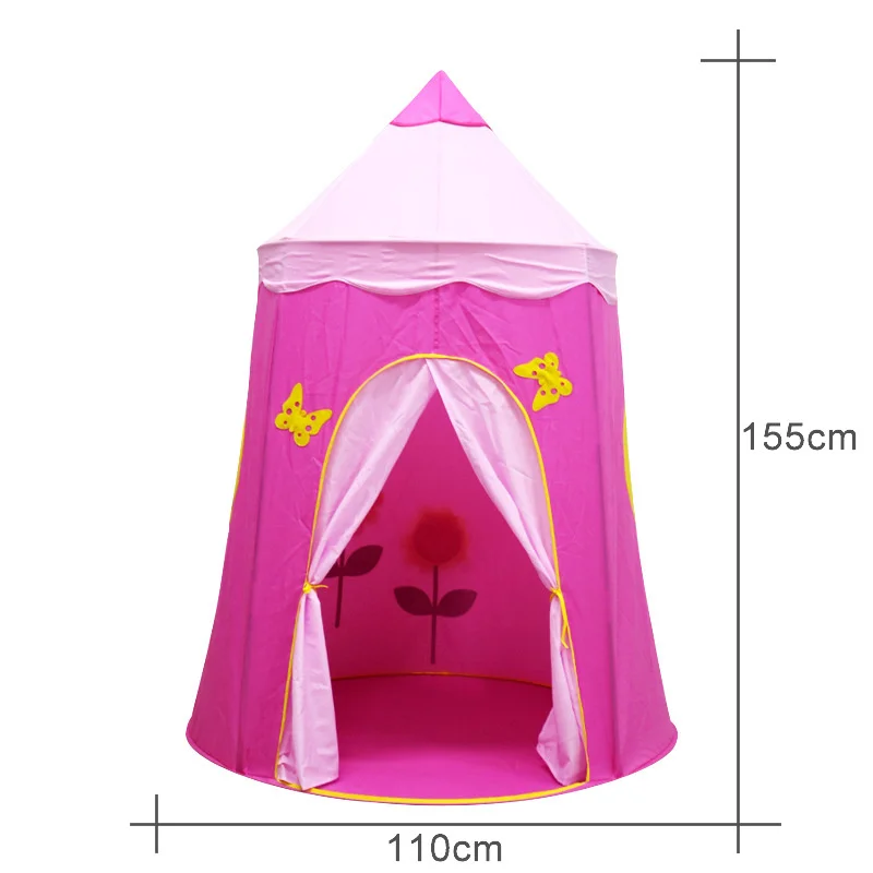 

Children Tending House of Game Princess Folding Sunflower in the Free Air Indoor Girls Pop Up Toys Playhouse Big Dimension