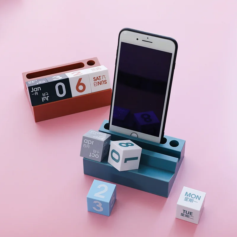 Офисный винтажный домашний календарь многофункциональный держатель украшения