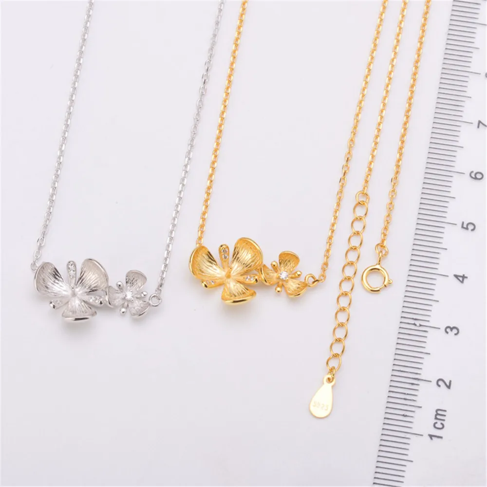 

New Fashion Factory Price High Quality Silver Necklace Accessories For Women Jewelry Charm Present