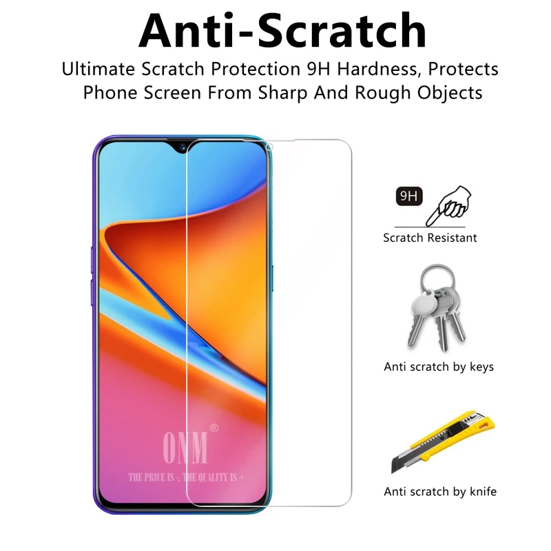 2 шт закаленное стекло для Realme X2 стекло протектор экрана 2.5D 9H Премиум Закаленное стекло для Realme X2 защитная пленка