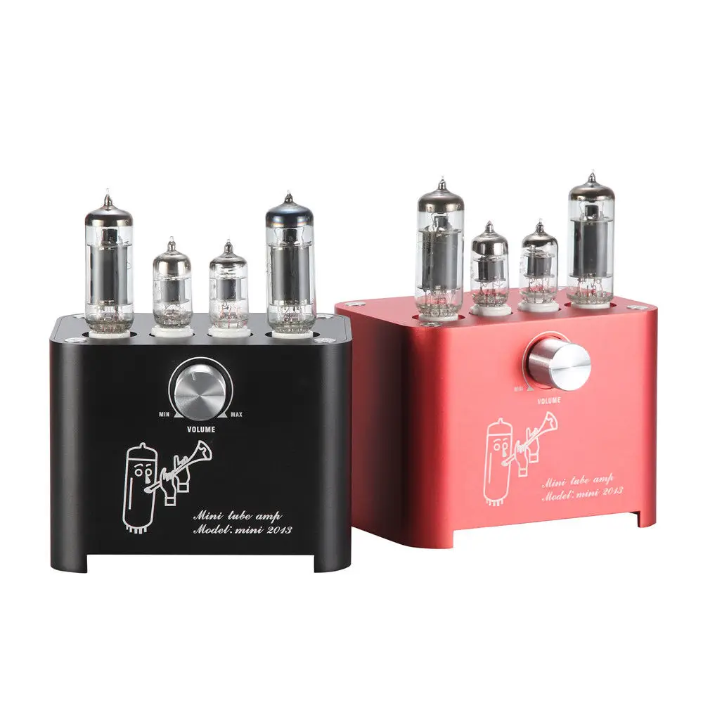 Nobsound APPJ Mini 6J1+ 6P1 вакуумный ламповый усилитель стерео HiFi Настольный усилитель мощности 3 Вт* 2