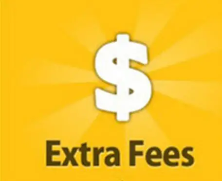 

extra fee