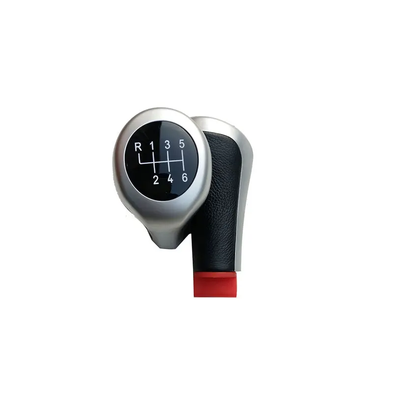 

5-скоростная 6-скоростная автомобильная ручка переключения передач с натуральной кожей для BMW 1 3 5 6 серии E30 E32 E34 E36 E38 E39 E46 E53 E60 E63 E83