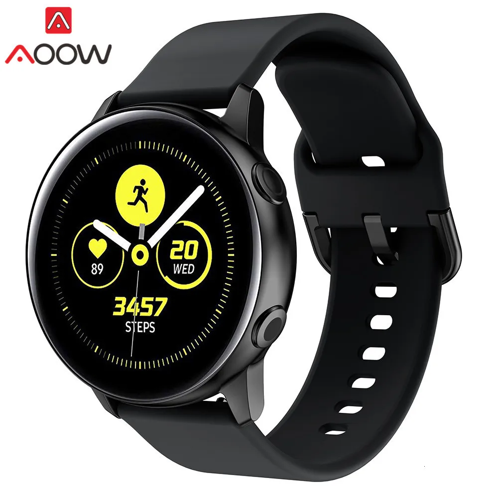 20 мм силиконовый ремешок для часов samsung Galaxy Watch 42 мм gear S2 Amazfit Bip сменный Браслет ремешок для Galaxy Active 1 2