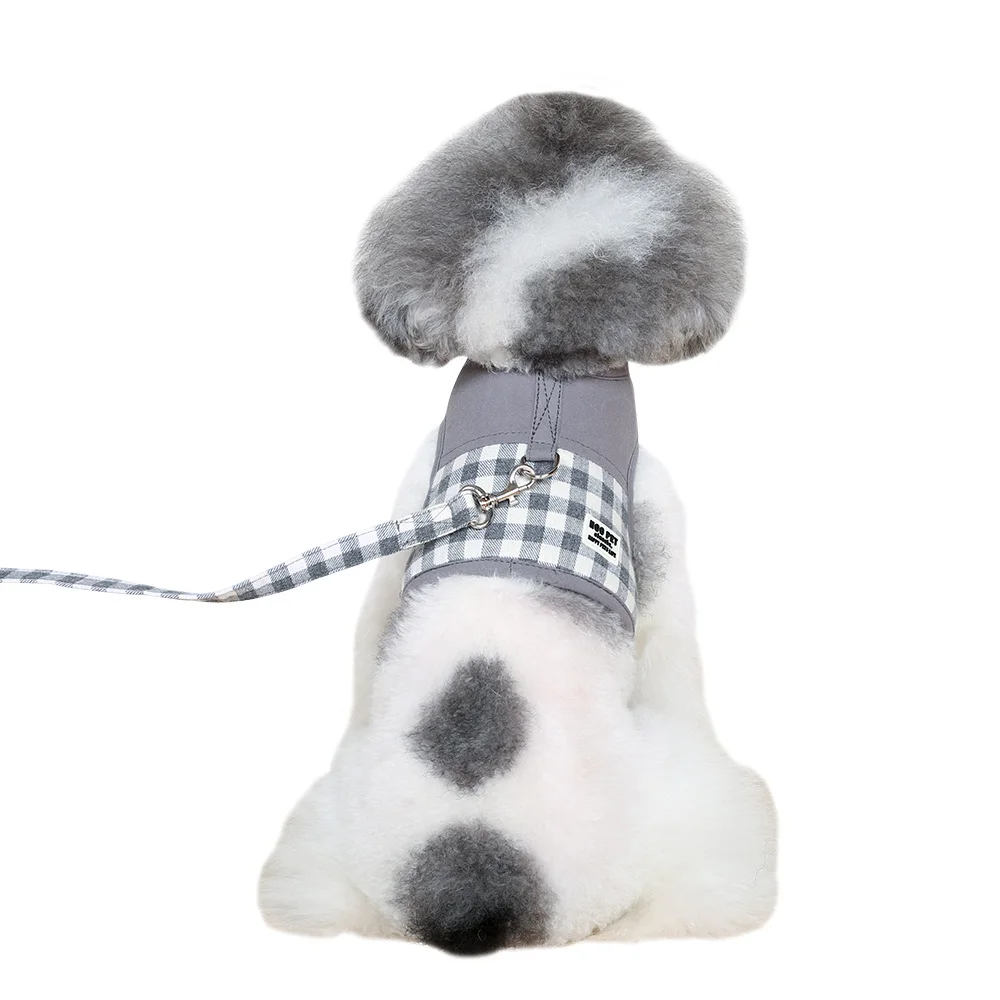 

Fahion Cute Small Puppy Dog Harness Dress Personalized Dogs Retractable Leash Puppy Dog Collars Chihuahua Decoration New II50GQY