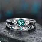 Женское кольцо из серебра 925 пробы с изумрудом, кольцо с драгоценным камнем зеленого нефрита, ювелирные изделия, кольцо из драгоценного камня 925