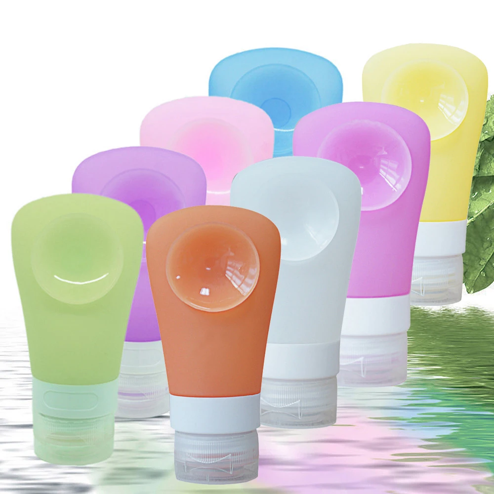 38/60/90 мл дорожная упаковка силиконовые Пресс бутылки многоразового бутылка