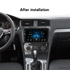 Автомагнитола на Android 10,0 для VW Volkswagen Golf 7 VII 2014-2018 мультимедийное видео 2 Din GPS навигация IPS экран с CANBUS WiFi