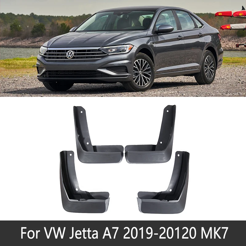 2019-2020 A7 Для Volkswagen VW Jetta A6 A7 5C6 Mk6 MK7 6 7 2011~ крыло грязи брызговик ЛОСКУТ аксессуары для брызговиков 2012 - Название цвета: 2019-2020 A7