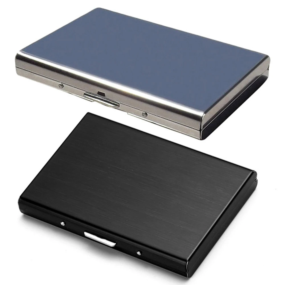 Унисекс Мужской Жесткий Чехол для карт кошелек Кредитная карта анти-RFID защитный