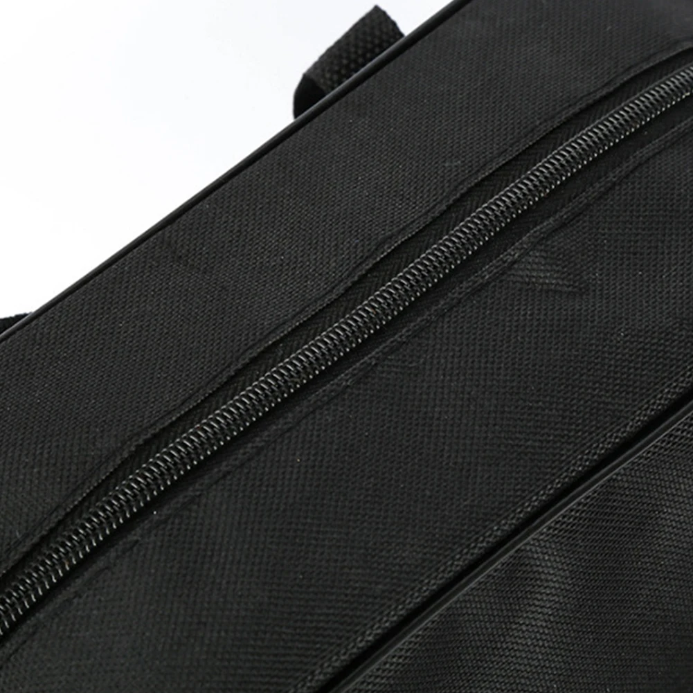 

Oxford Cloth Car Air Pump Pouch Tool Bag With Handle Technician Heavy Duty Travel Portable Durable Zipper Closure Wide Mouth