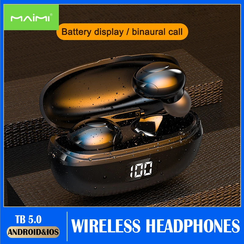 

HKT-6 Macaron wireless headset 2021 new high-end small binaural mini invisible in-ear sports suitable for Xiaomi oppo Huawei