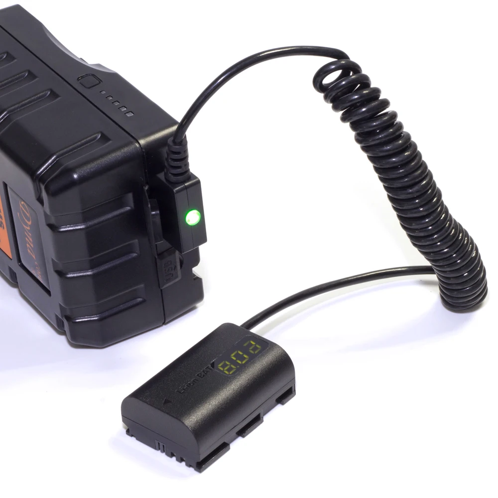 Безопасный D-Tap PTAP DTAP LP-E6 E6N E6NH муляж искусственной батареи соединитель