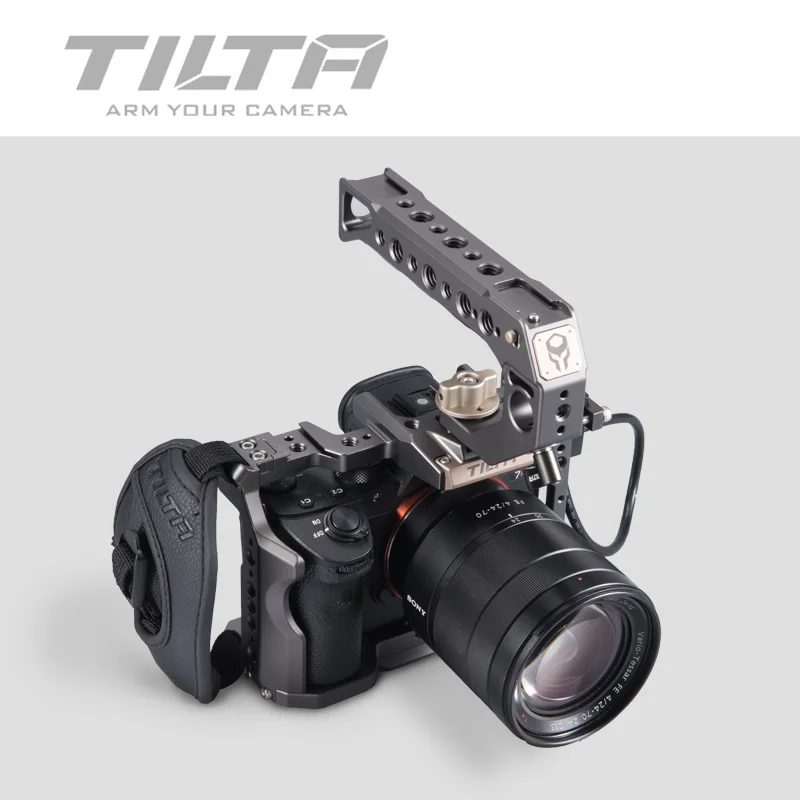 Полная Клетка Tilta A7 A9 комплект для установки ручка фотофокуса Sony A7II A7III A7S II A7R IV