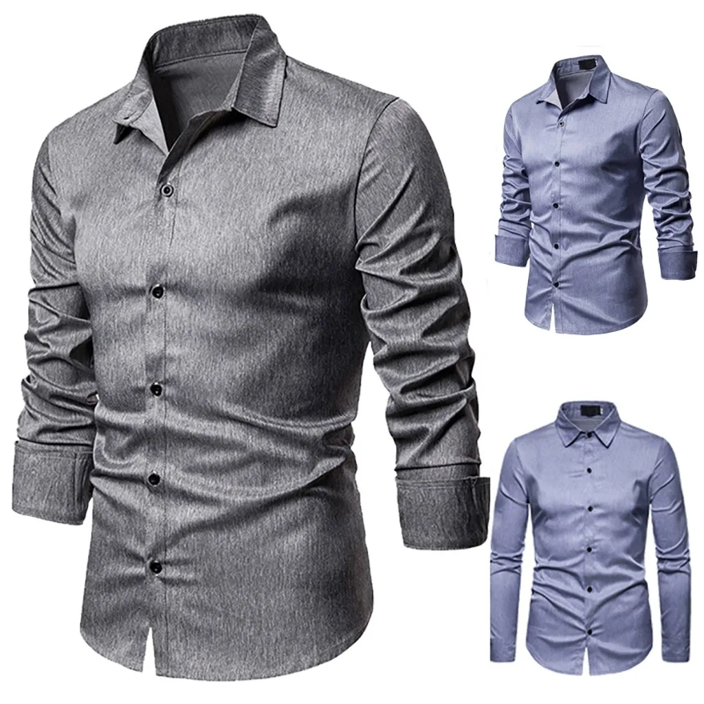

Vogue Shirt Male Casual Brand Clothes Men Shirt Nice Long Sleeve Formal Business Man Shirt Slim Fit Designer High Quality