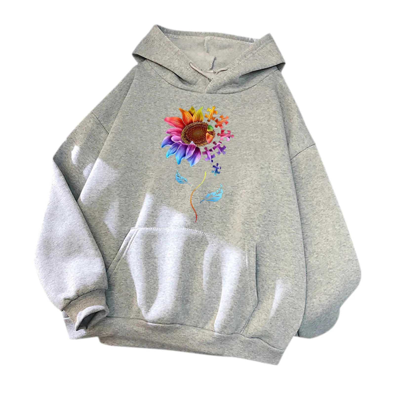 59# Sweatshirts 2021 Print Womens Long Sleeve Hoody Jumper Pullover Top Blouse Women's Sweatshirt Poleron Sudadera Con Capucha