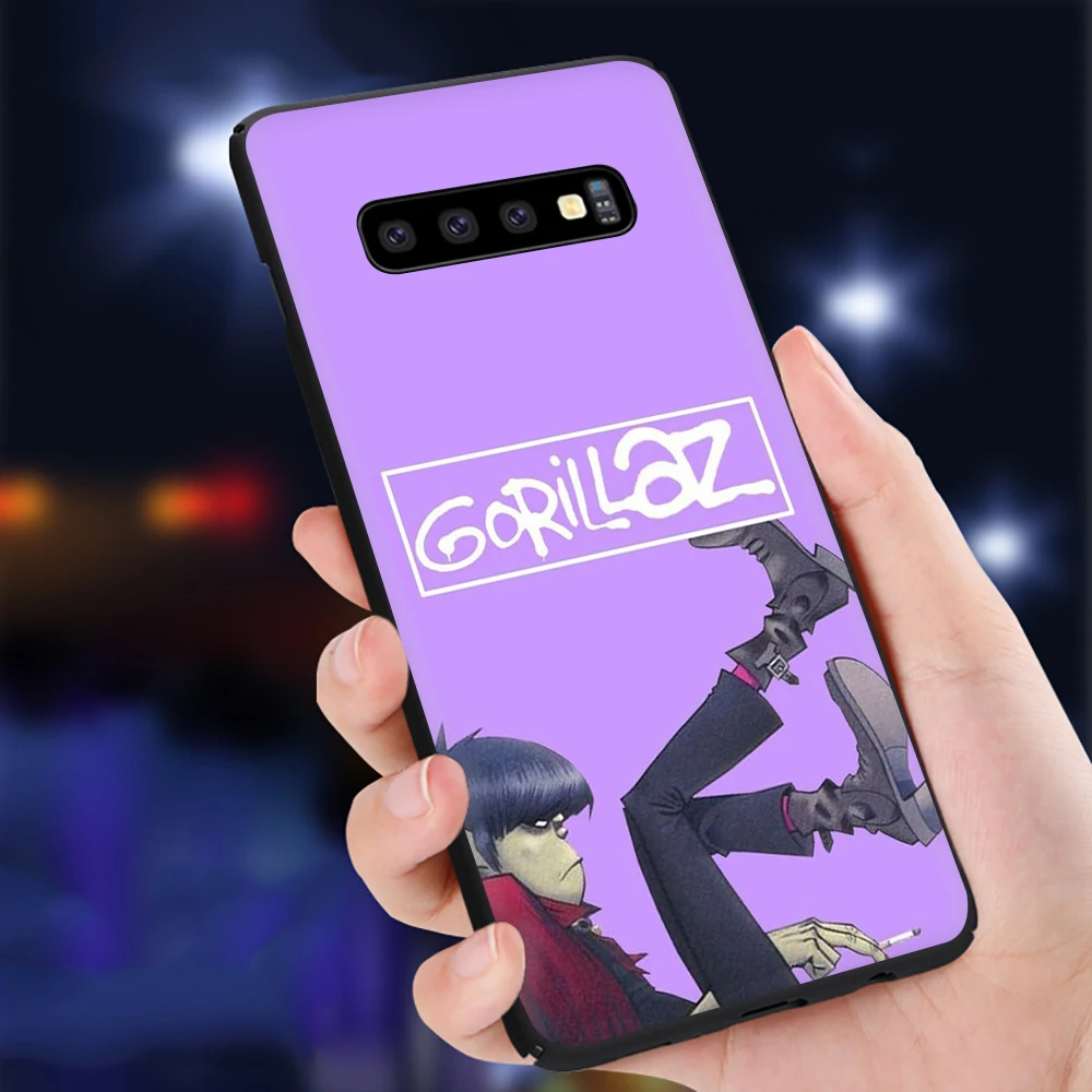 Gorillaz Группа мягкий силиконовый чехол для телефона для samsung S6 S7 край S8 S9 S10e Note 8, 9, 10, плюс M10 20 30 40