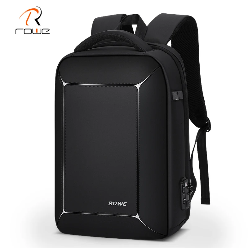 ROWE мужской рюкзак Многофункциональный USB 15 дюймов ноутбук Mochila модный бизнес