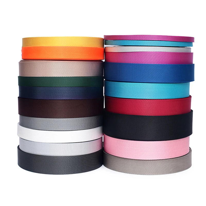 38mm width Nylon plain woven Webbing 50 yards length braided straps belt 32 kinds of color 0.7mm thicker | Дом и сад