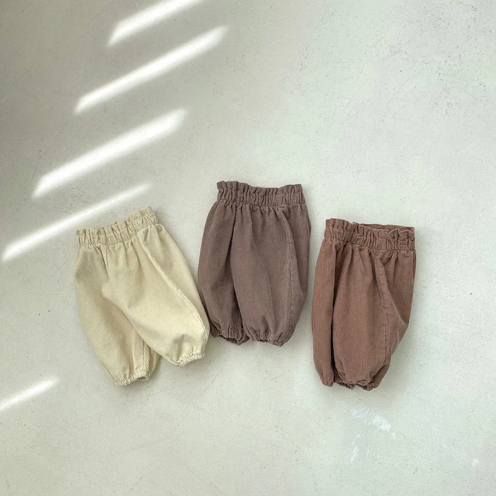 

Winter clothes corduroy plus velvet children's pants baby thick pants baby winter warm pants 139