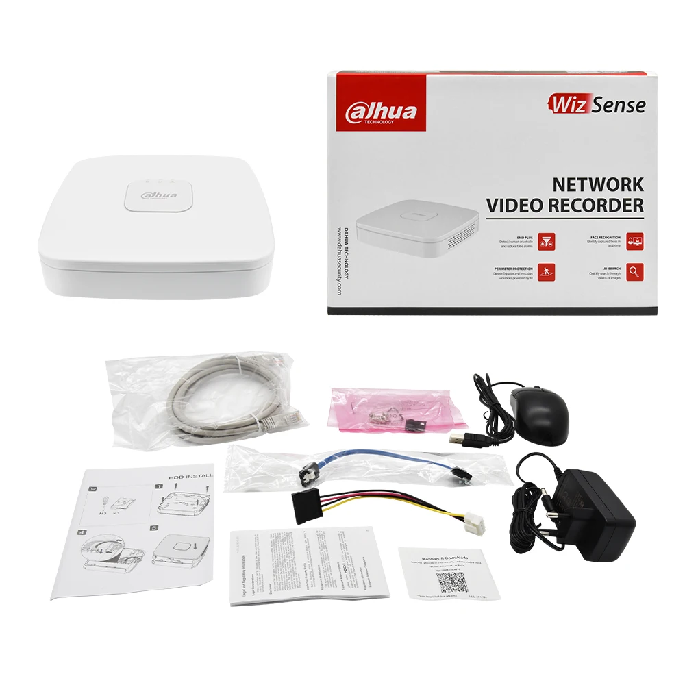 Система видеонаблюдения Dahua NVR NVR2108-I 8-канальный 16 каналов 4K NVR2116-I NVR2108-4KS2 |