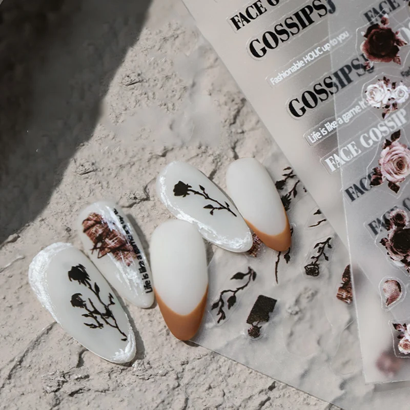 2020 Новинка стикеры 3D на ногти Nail Art богемные наклейки для ногтей с изображением