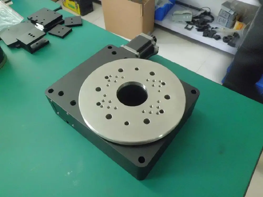 ZX110-200H Motorized Rotary Stage Rotation Optical Rotating Platform Dia 200mm bearing | Обустройство дома