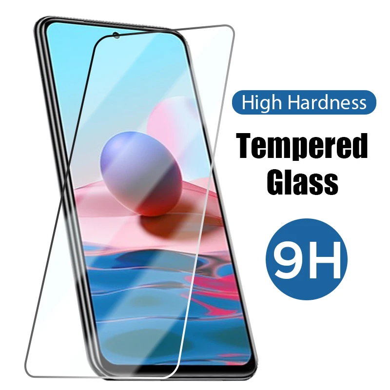 Закаленное стекло 9H для Xiaomi Mi 6 Redmi Note 10 Pro 9 9S 9T защита экрана на Poco X3 M3 X2 F2 M2 Pocophone NFC