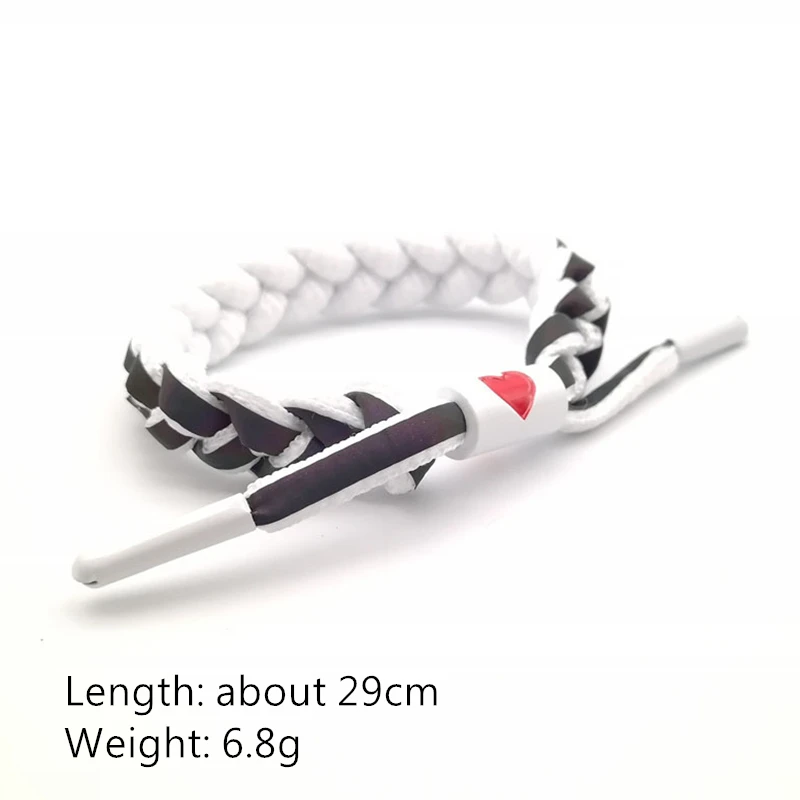 Голографический отражающий браслет в форме сердца персика пара меняющих Цвет