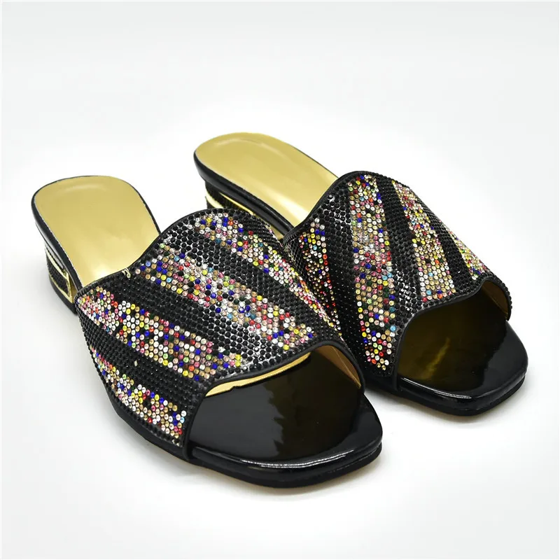 Специальное поступление Свадебные туфли фиолетового цвета в нигерийском стиле