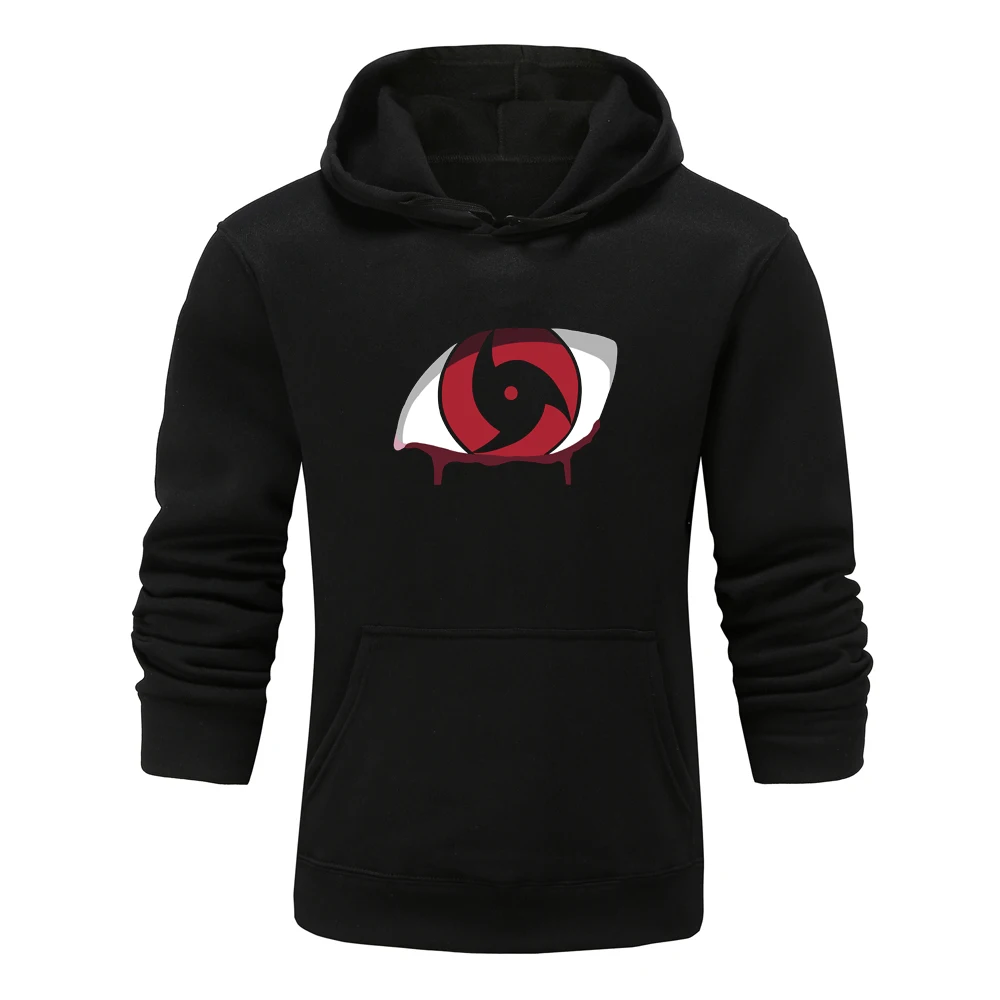 Толстовка Мужская/женская с капюшоном повседневный свитшот аниме принтом Наруто