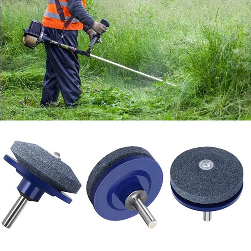 2 шт. 50 мм газонокосилка точитель для ножей Мощность ручная дрель шлифовальный