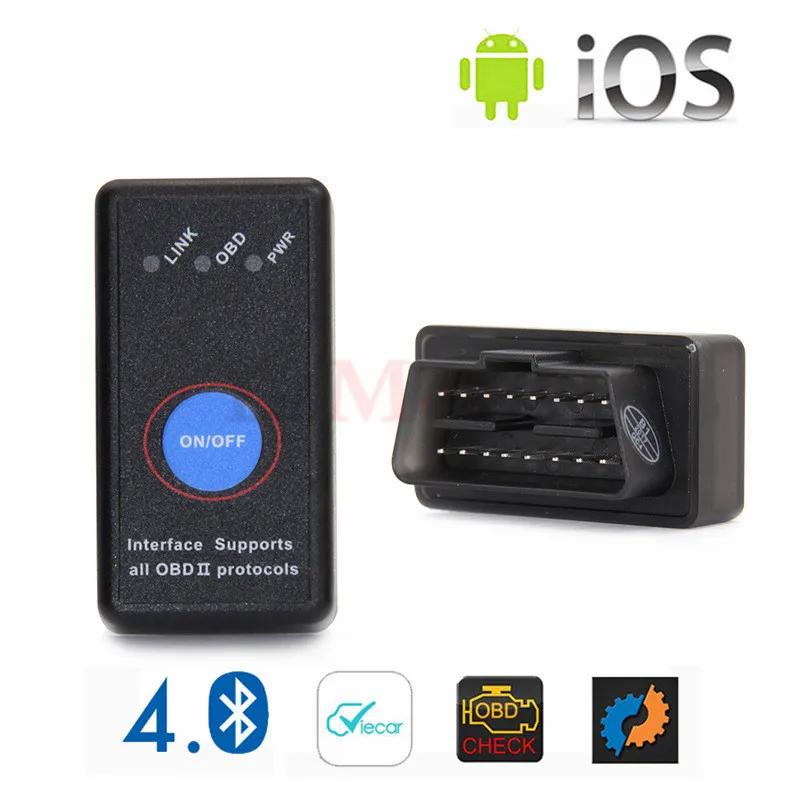 Сканер ELM 327 V1.5 PIC18F25K80 OBD2 Bluetooth для Android/IOS OBD автомобильный диагностический