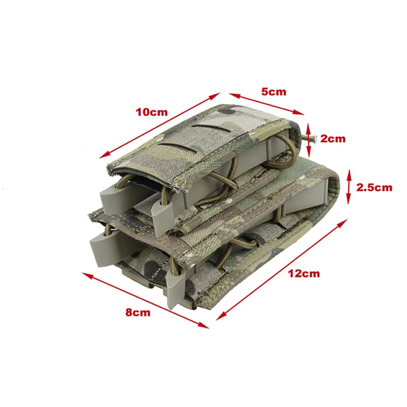 TMC HG style Dual M4 Mag Чехол для тактического жилета система Molle ткань Cordura Multicam - купить по