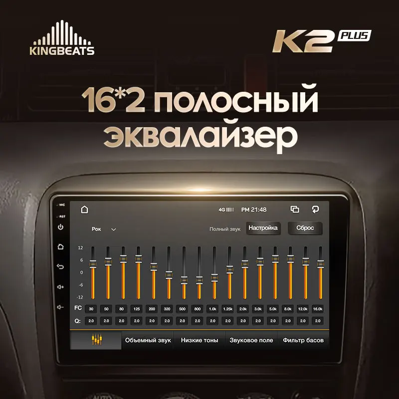 KingBeats штатное головное устройство For Honda CR-V CRV 1995 - 2001 GPS Android 10 автомагнитола на