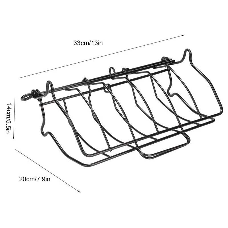 

Reusable Steak Stand,Lightweight Meat Resting Rack,Grilled Chicken Rack for Home Kitchen Barbecue Camping Picnic