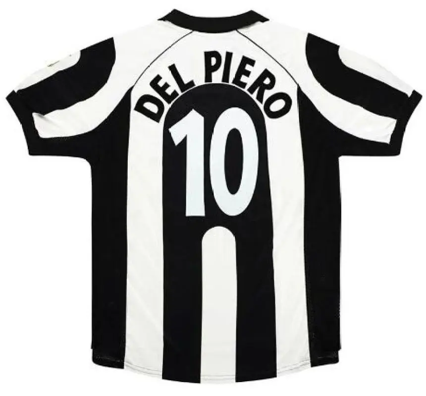 

del piero Maglia calcio 1997 1998 del piero zidane retro jersei inzaghi conte camisas classicas do vintage