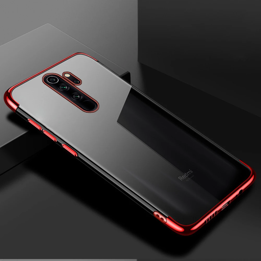 Red Роскошный кейс из силикона чехол для спортивной камеры Xiao mi Red mi Note 8 7 6 Pro 7A 6 6A K20 Pro Чехол для Xiaomi mi 9 SE 8 A2 A3 Lite 9T CC9 CC9E - Цвет: Red
