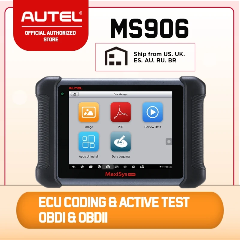 Оригинальный autel MaxiSys MS906 профессиональный автомобильный диагностический