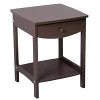 bedroom furniture bedside cabinet with two drawers elegant coffee bedside table for store skin care products and small items