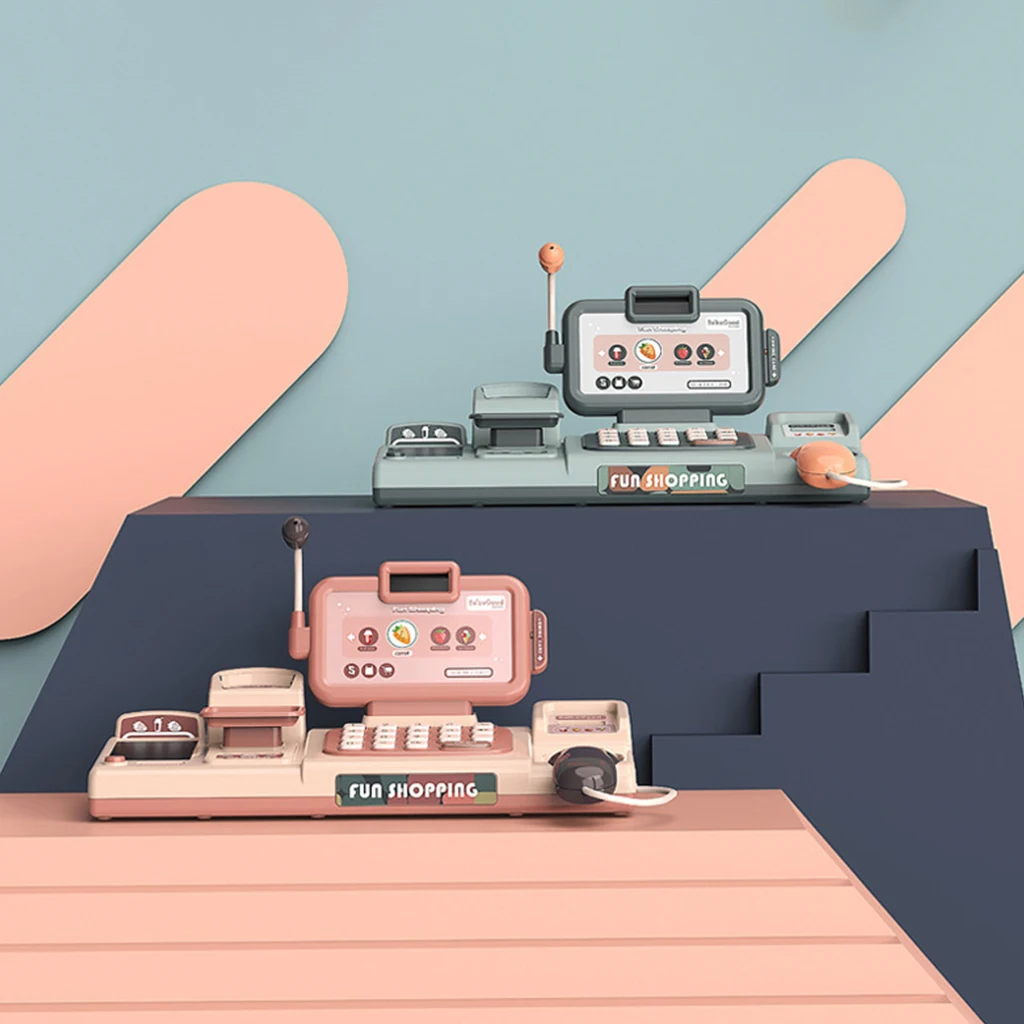 Кассовый аппарат игрушка для ролевых игр Интерактивная кассовый ролевая игра