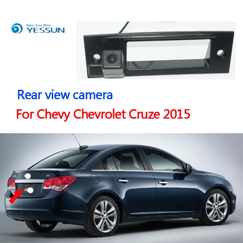 YESSUN для Chevy Chevrolet Cruze 2015 Автомобильная камера заднего вида парковки с ночным