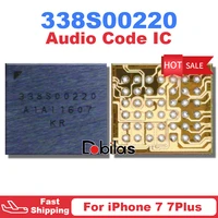 5pcs 338s00220 for iphone 7 7plus audio ic u3402 u3502 audio code ic bga sound ringing codec chip integrated circuits chipset